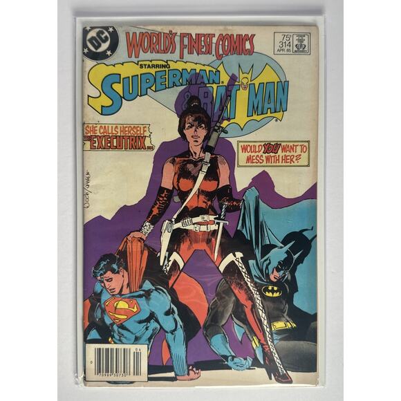 World's Finest Comics #314 Newsstand DC Comics Superman & Bat Man 1985 - Picture 1 of 5